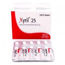 Tablet Xyril 25mg (200pcs)